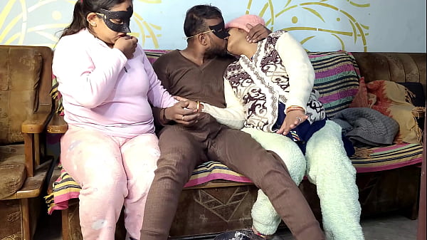 Deflowering Saliji Raw While His Knocked-up Wife Watches, Filthy Hindi Moans In The Background