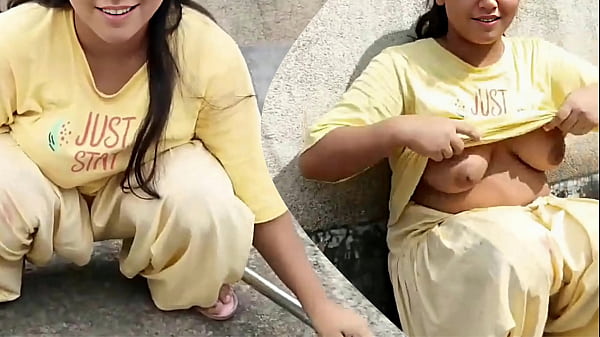 Hot Desi Village Girl’s Outdoor Xxx Romance With Young Married Sister-in-law On The Roof