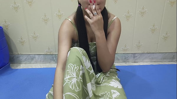 Stepbrother’s Hindi Moans: Teen Stepsister’s Solo Session Turns Him On