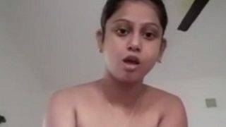 Indian Chick Grinding Her Pillow Till She Cums