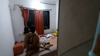 Indian Couple Fucking On The Edge Of A Bed, Hot And Raw.