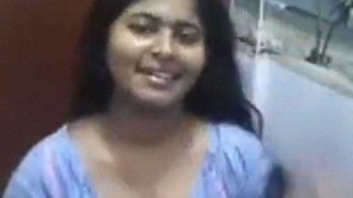 Sexy Desi Bhabhi Strips Naked In The Bathroom, Showing Off Her Nighty