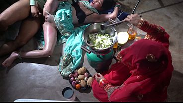 Desi Step Mom In Indian Kitchen, Getting Naughty With Xxx Step Mom In Hindi Style