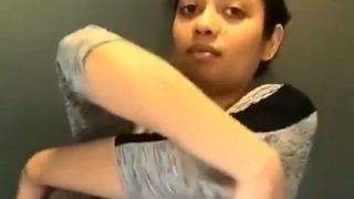 Desi Nisha Strips Off Her Tshirt In Hot Video