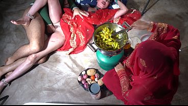 Watch My Indian Stepmom Get Fucked In The Kitchen With Nasty Hindi Dirty Talk